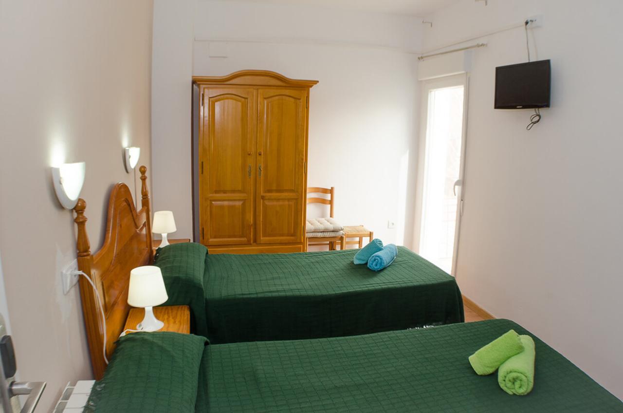 Hostal Los Calatravos Alcañiz Buitenkant foto